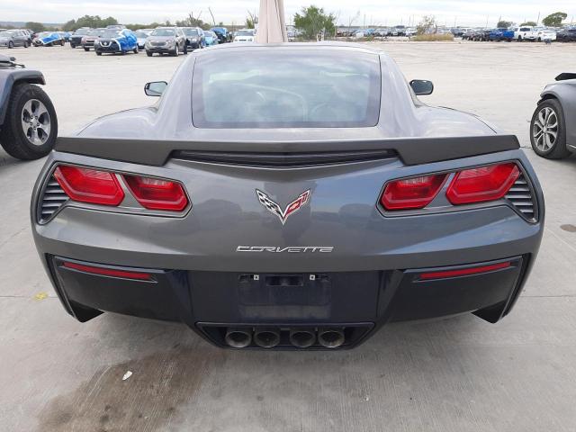 1G1YF2D70F5125038 - 2015 CHEVROLET CORVETTE STINGRAY 3LT GRAY photo 6