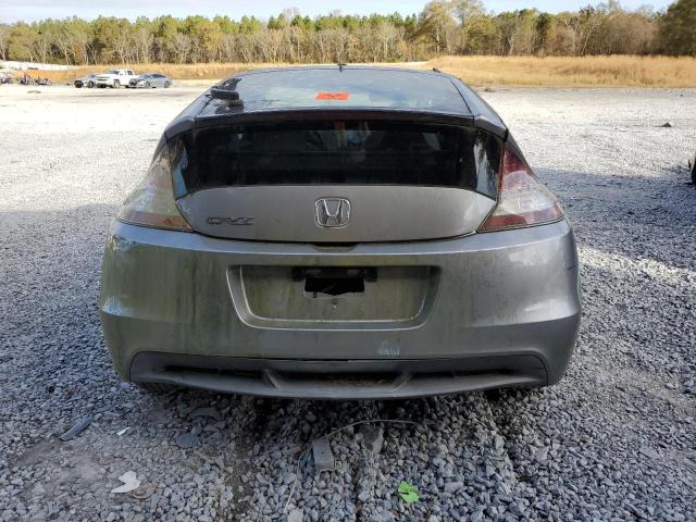 JHMZF1C6XCS001207 - 2012 HONDA CR-Z EX SILVER photo 6