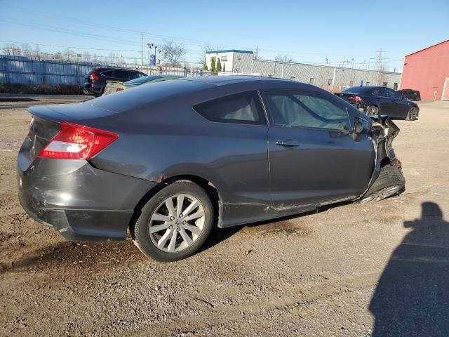 2HGFG3B52CH003029 - 2012 HONDA CIVIC LX GRAY photo 3