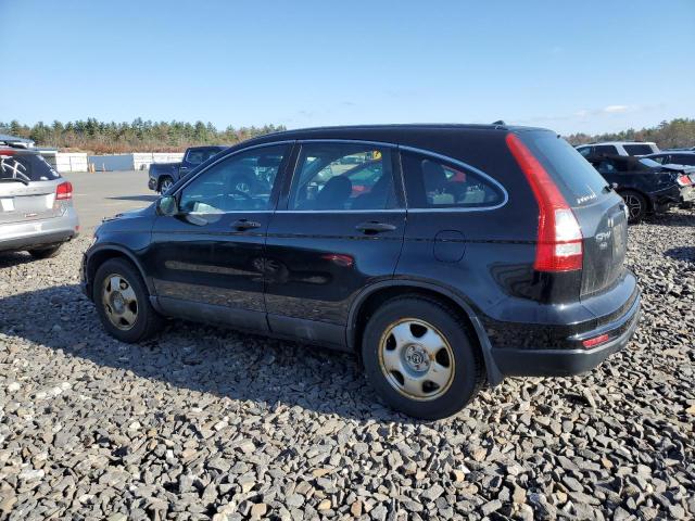 5J6RE4H33BL069405 - 2011 HONDA CR-V LX BLACK photo 2