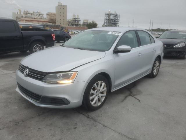 3VWD07AJXEM357401 - 2014 VOLKSWAGEN JETTA SE SILVER photo 1