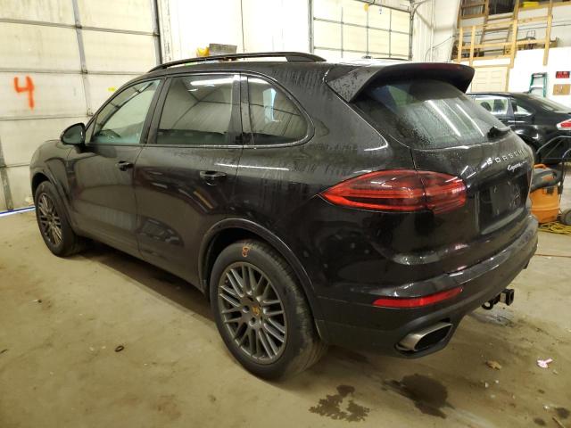 WP1AA2A21JKA02311 - 2018 PORSCHE CAYENNE BLACK photo 2