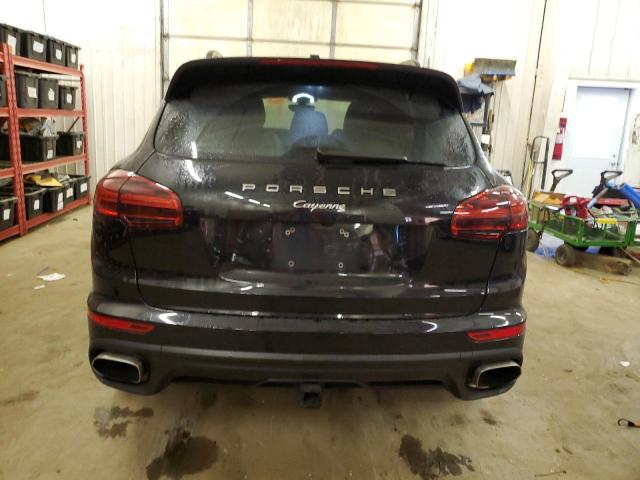 WP1AA2A21JKA02311 - 2018 PORSCHE CAYENNE BLACK photo 6