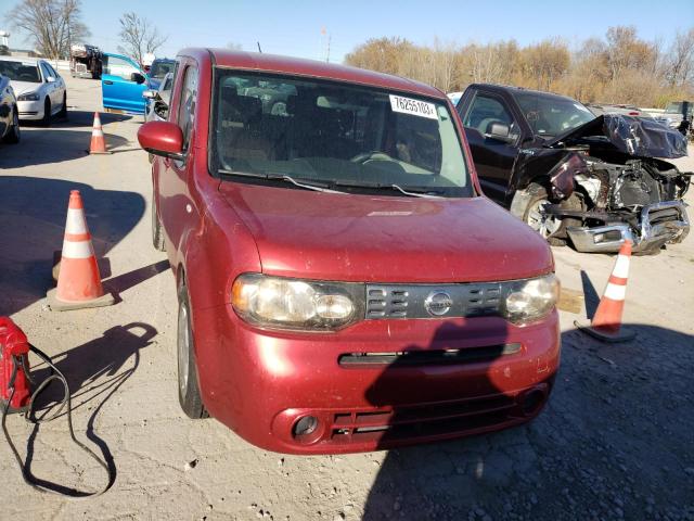 JN8AZ2KR8AT161721 - 2010 NISSAN CUBE BASE BURGUNDY photo 5