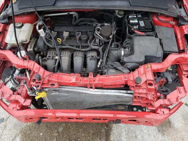 1FADP3F21EL298710 - 2014 FORD FOCUS SE RED photo 11