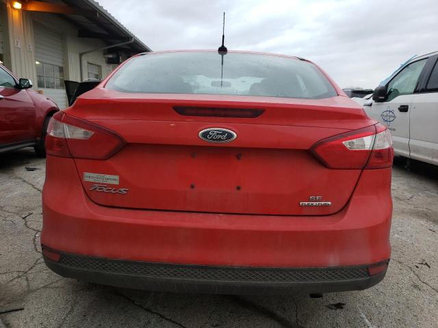 1FADP3F21EL298710 - 2014 FORD FOCUS SE RED photo 6