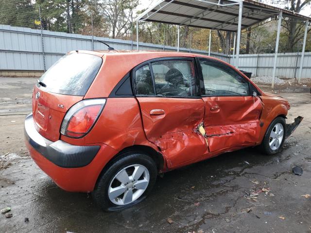 KNADE163386308232 - 2008 KIA RIO 5 SX ORANGE photo 3