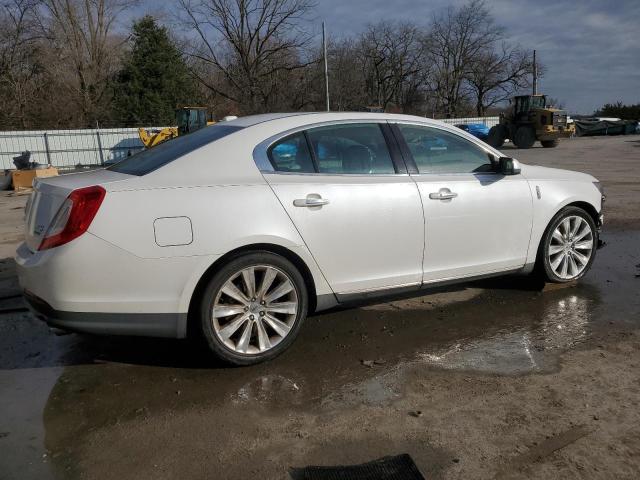 1LNHL9FT7EG604414 - 2014 LINCOLN MKS WHITE photo 3