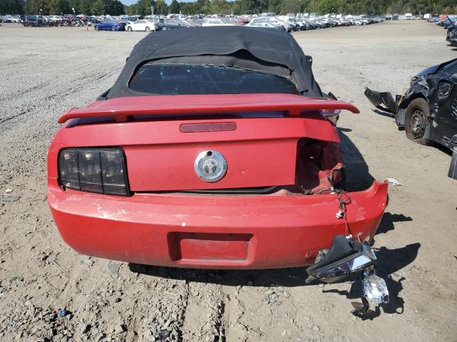 1ZVFT84N865261004 - 2006 FORD MUSTANG RED photo 6