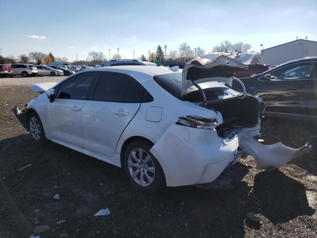 5YFEPMAE0MP188680 - 2021 TOYOTA COROLLA LE WHITE photo 2