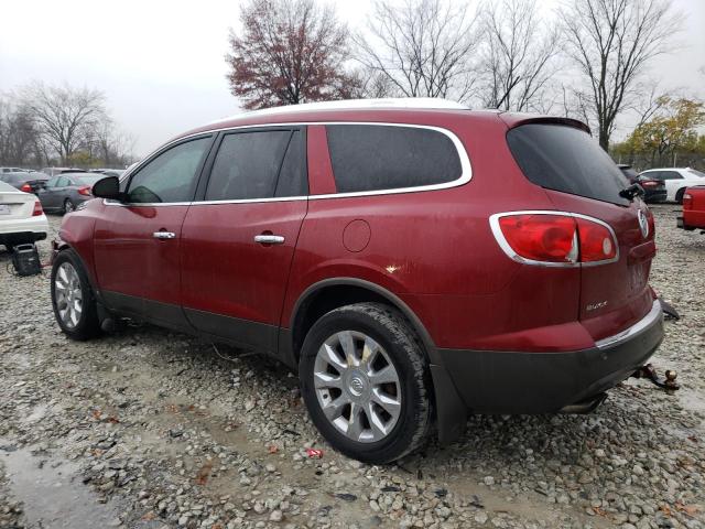 5GALRCED4AJ167961 - 2010 BUICK ENCLAVE CXL RED photo 2