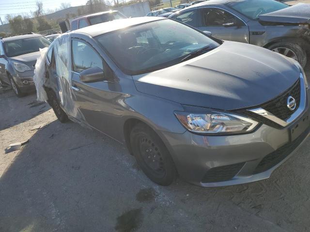 3N1AB7AP8HY355778 - 2017 NISSAN SENTRA S GRAY photo 4