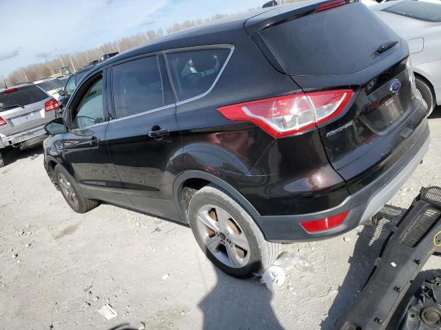 1FMCU0GX0DUC44245 - 2013 FORD ESCAPE SE BLACK photo 2