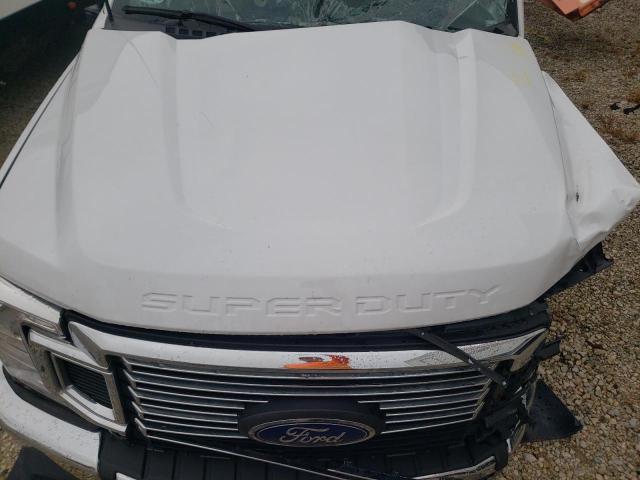 1FT8W3DT0NEF29756 - 2022 FORD F350 SUPER DUTY WHITE photo 7