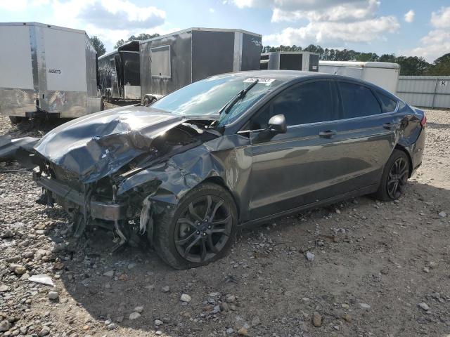 3FA6P0G72JR164737 - 2018 FORD FUSION S BLACK photo 1