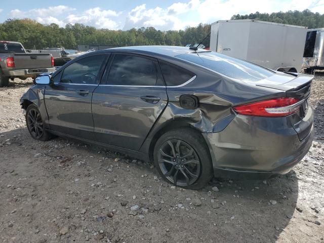 3FA6P0G72JR164737 - 2018 FORD FUSION S BLACK photo 2