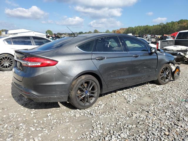 3FA6P0G72JR164737 - 2018 FORD FUSION S BLACK photo 3