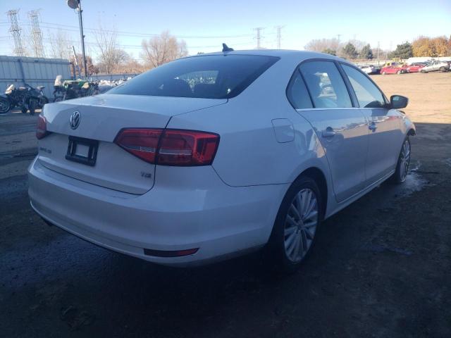 3VWD07AJXFM345279 - 2015 VOLKSWAGEN JETTA SE WHITE photo 3