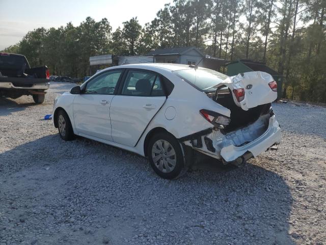 3KPA24AD6LE289520 - 2020 KIA RIO LX WHITE photo 2