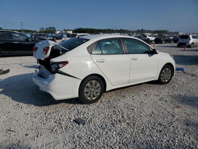 3KPA24AD6LE289520 - 2020 KIA RIO LX WHITE photo 3