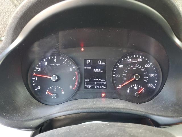 3KPA24AD6LE289520 - 2020 KIA RIO LX WHITE photo 9