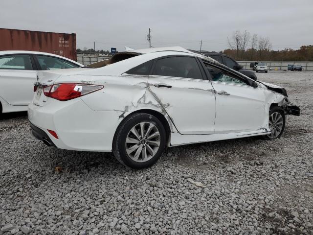 5NPEC4AB6EH860970 - 2014 HYUNDAI SONATA SE WHITE photo 3