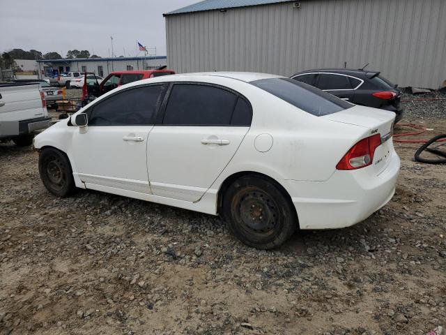 2HGFA1F56AH560281 - 2010 HONDA CIVIC LX WHITE photo 2