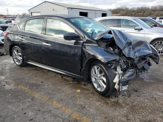 3N1AB7AP9EY324535 - 2014 NISSAN SENTRA S BLACK photo 4