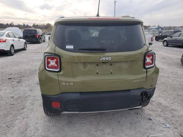 ZACCJBDT9FPB91494 - 2015 JEEP RENEGADE LIMITED GREEN photo 6