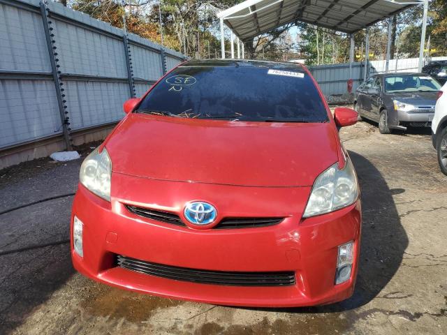 JTDKN3DU2B0263117 - 2011 TOYOTA PRIUS RED photo 5