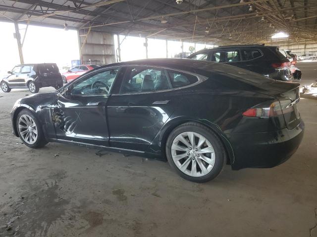 5YJSA1E19HF201079 - 2017 TESLA MODEL S BLACK photo 2