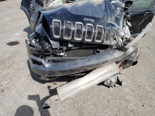 1C4PJMBS6EW287141 - 2014 JEEP CHEROKEE TRAILHAWK შავი ფოტო 11