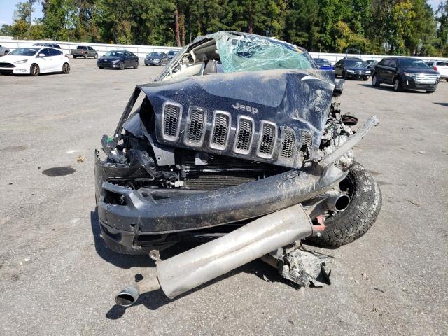 1C4PJMBS6EW287141 - 2014 JEEP CHEROKEE TRAILHAWK BLACK photo 5