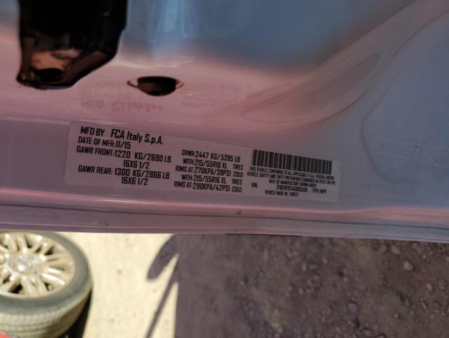 ZFBERFBT4G6B55511 - 2016 RAM PROMASTER SLT WHITE photo 13