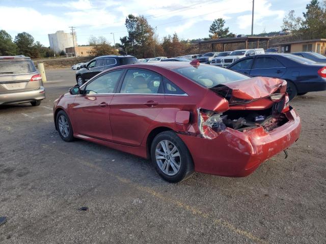 5NPEB4AC0EH942320 - 2014 HYUNDAI SONATA GLS BURGUNDY photo 2