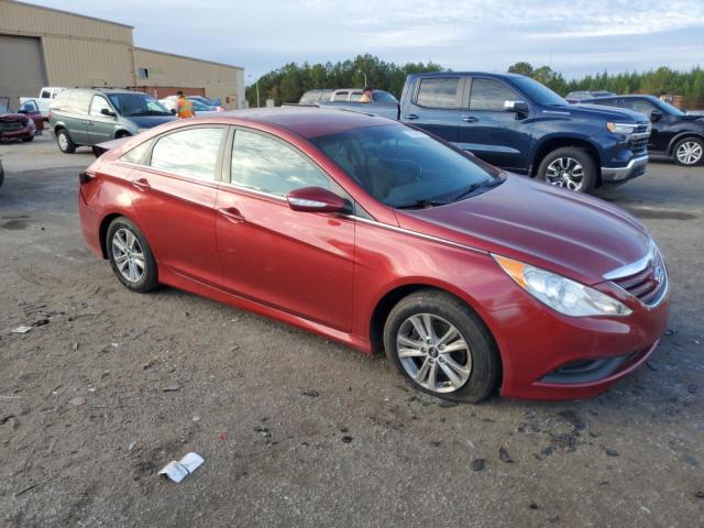 5NPEB4AC0EH942320 - 2014 HYUNDAI SONATA GLS BURGUNDY photo 4