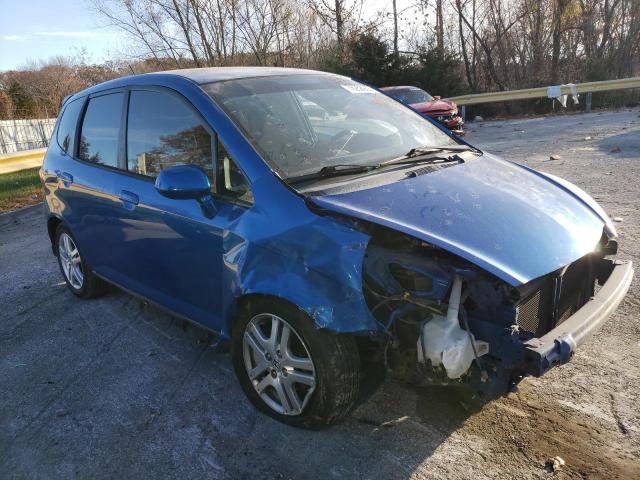 JHMGD38697S039700 - 2007 HONDA FIT S 蓝色 照片 4