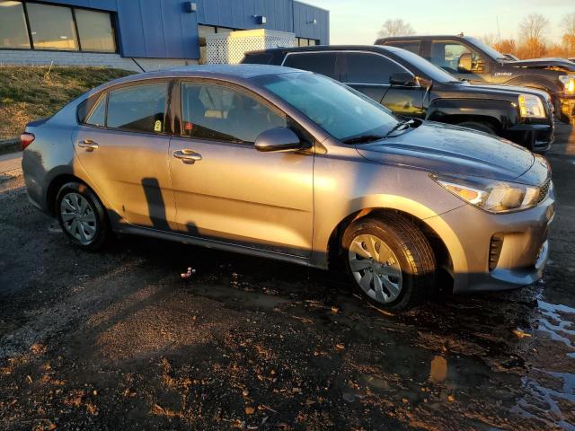 3KPA24AD1LE321838 - 2020 KIA RIO LX GRAY photo 4