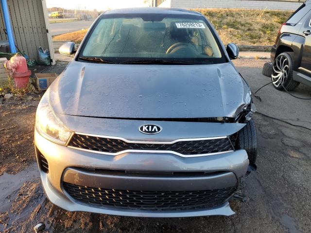 3KPA24AD1LE321838 - 2020 KIA RIO LX GRAY photo 5