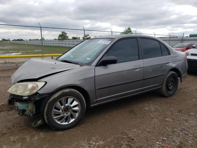 2HGES16365H571858 - 2005 HONDA CIVIC DX VP GRAY photo 1