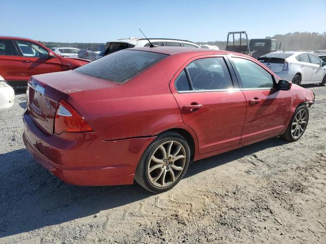 3FAHP0CG2BR217095 - 2011 FORD FUSION SEL MAROON photo 3