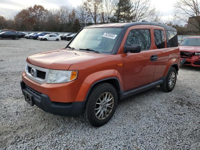 5J6YH27789L003258 - 2009 HONDA ELEMENT EX ORANGE photo 1