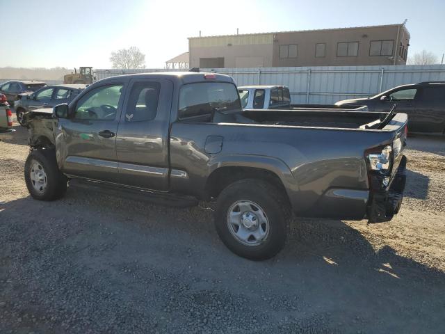 5TFRX5GN6KX147970 - 2019 TOYOTA TACOMA ACCESS CAB ნაცრისფერი ფოტო 2