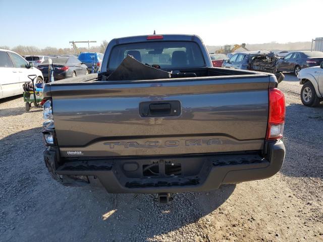 5TFRX5GN6KX147970 - 2019 TOYOTA TACOMA ACCESS CAB ნაცრისფერი ფოტო 6