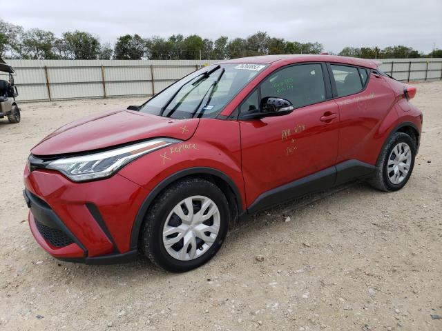 JTNKHMBX4L1083607 - 2020 TOYOTA C-HR XLE RED photo 1