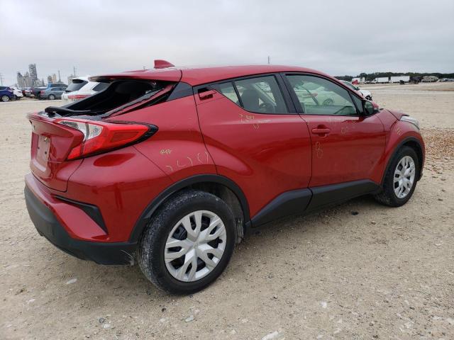 JTNKHMBX4L1083607 - 2020 TOYOTA C-HR XLE RED photo 3