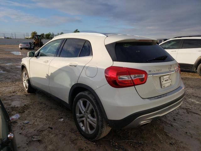 WDCTG4EB8HJ354360 - 2017 MERCEDES-BENZ GLA 250 WHITE photo 2