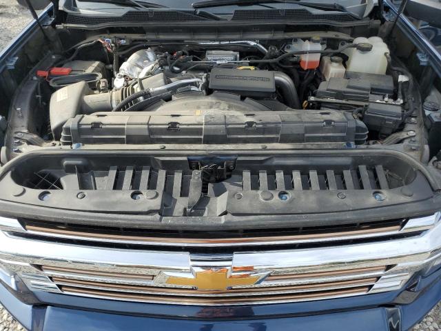 1GC4YREYXMF205390 - 2021 CHEVROLET SILVERADO K2500 HIGH COUNTRY BLUE photo 11