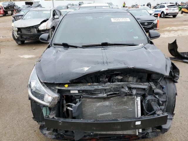 3KPA24ADXME377844 - 2021 KIA RIO LX BLACK photo 5