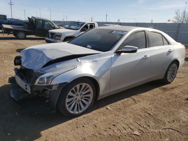 1G6AY5SS2J0111307 - 2018 CADILLAC CTS PREMIUM LUXURY SILVER photo 1